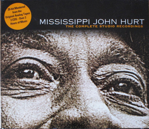 HURT, MISSISSIPPI JOHN - COMPLETE STUDIO RECORDINGS : 3CD SET - CD