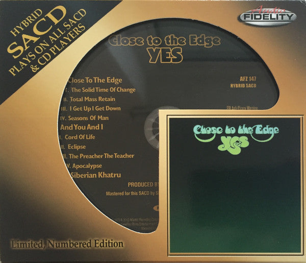 YES - CLOSE TO THE EDGE : 2013 SACD/CD HYBRID - SCD