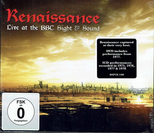 RENAISSANCE - LIVE AT BBC : SIGHT & SOUND 3CD + DVD - CD
