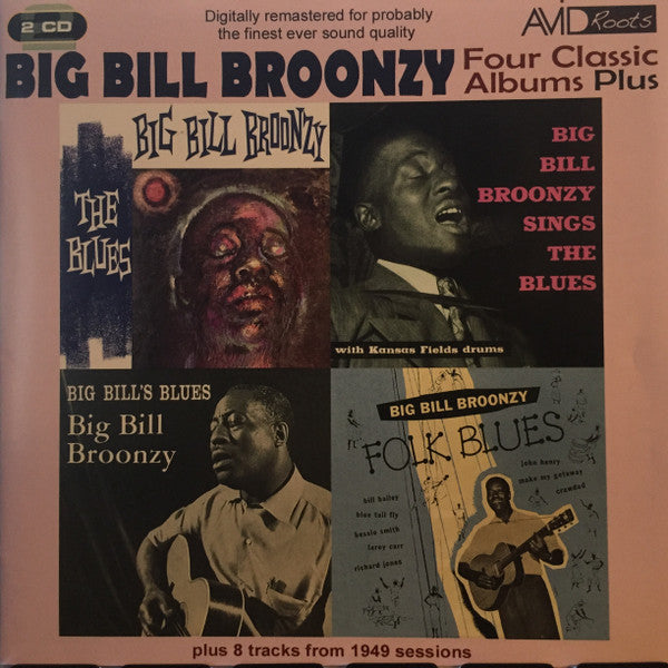 BROONZY, BIG BILL - FOUR CLASSIC ALBUMS PLUS : 2CD SET - CD