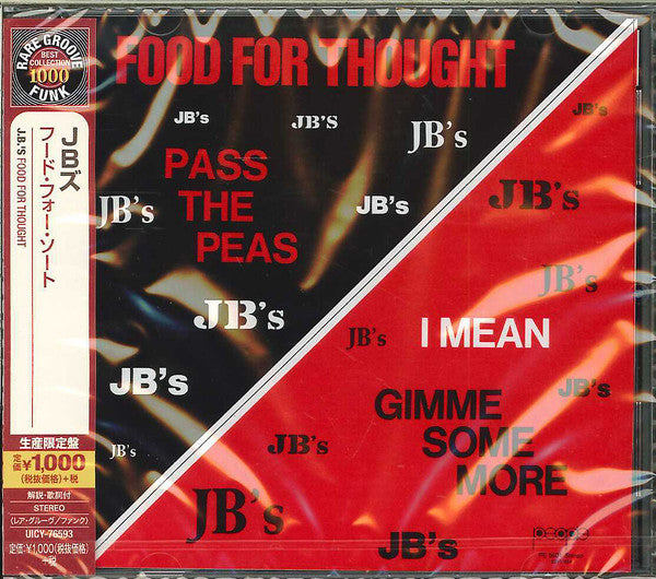 JB'S - FOOD FOR THOUGHT : 2014 JAPANESE EDITION - CD