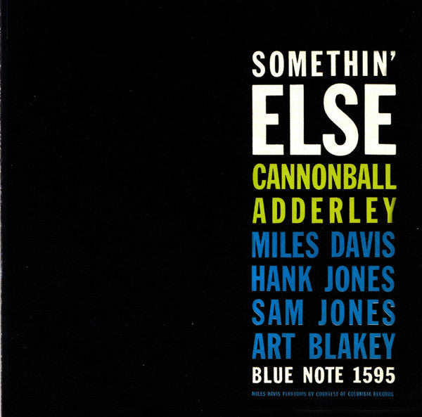 ADDERLEY, CANNONBALL - SOMETHIN' ELSE - CD