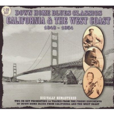 VARIOUS - DOWN HOME BLUES WEST COAST : 2CD SET - CD