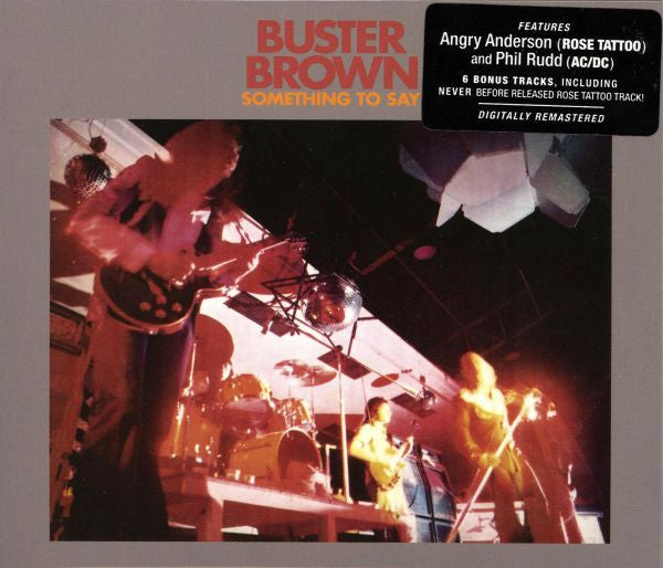 BUSTER BROWN - SOMETHING TO SAY + 6 : REMASTERED - CD