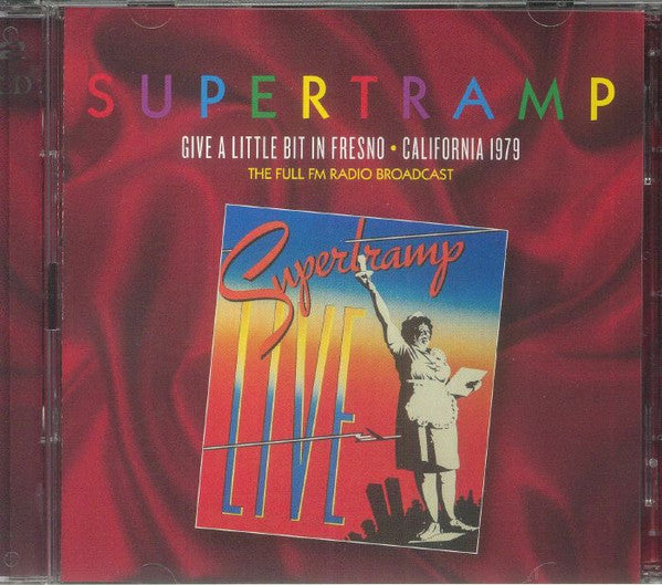 SUPERTRAMP - GIVE A LITTLE BIT IN FRESNO 1979 : 2CD - CD
