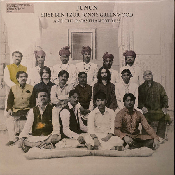 GREENWOOD, JONNY / SHYE BEN-TZUR - JUNUN: YELLOW/ORANGE MARBLE VINYL - LP