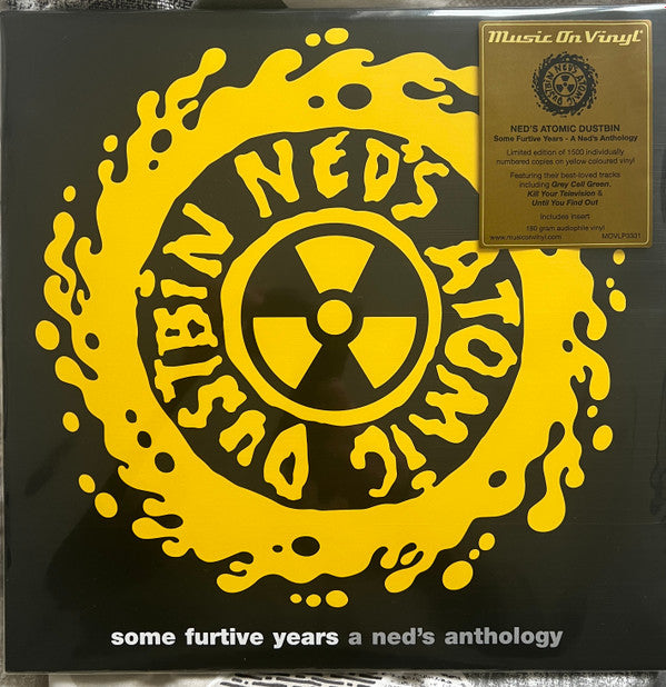 NED'S ATOMIC DUSTBIN - SOME FURTIVE YEARS : YELLOW FLAME 2LP - LP