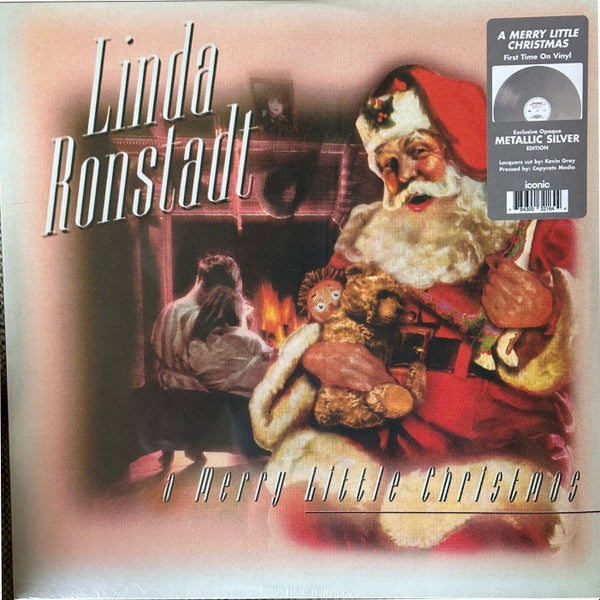 RONSTADT, LINDA - MERRY LITTLE CHRISTMAS : SILVER VINYL - LP
