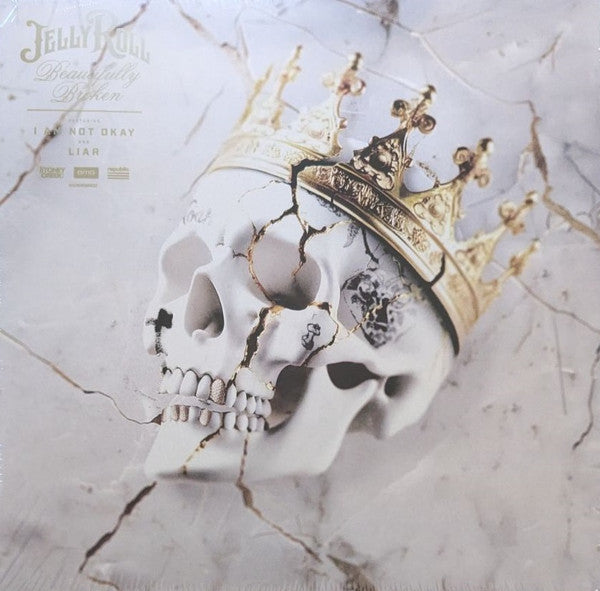 JELLY ROLL - BEAUTIFULLY BROKEN : CLEAR + GOLD - LP