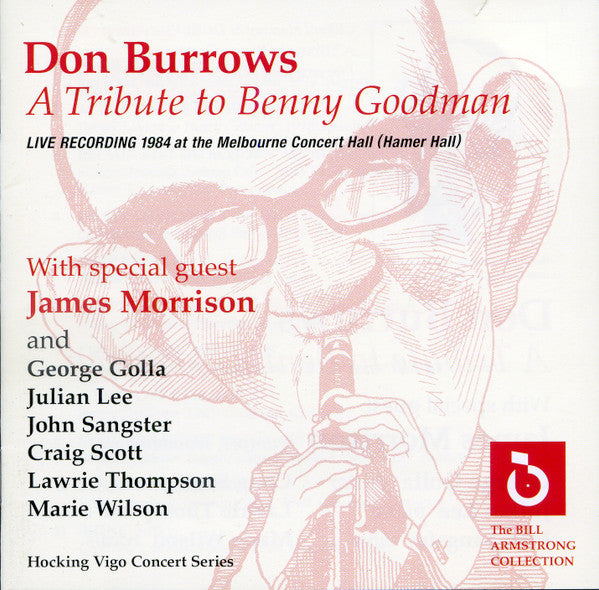BURROWS, DON - TRIBUTE TO BENNY GOODMAN (2CD) - CD