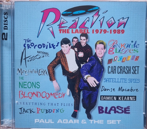 VARIOUS - REACTION : THE LABEL 1979-1989 (2CD) - CD