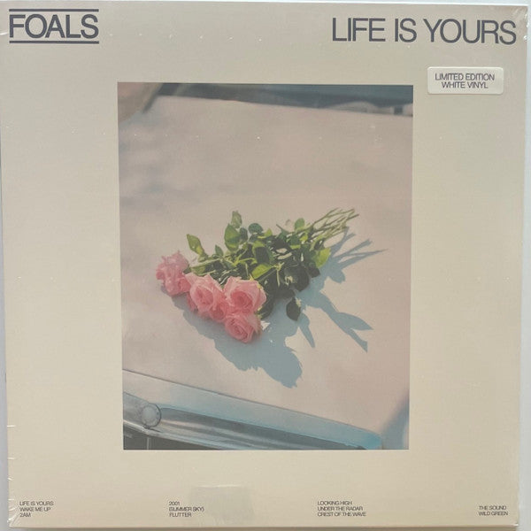 FOALS - LIFE IS YOURS : WHITE VINYL - LP