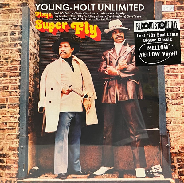 YOUNG-HOLT UNLIMITED - PLAYS SUPER FLY : YELLOW VINYL - LP