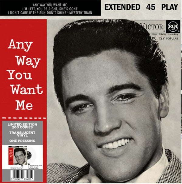 PRESLEY, ELVIS - ANY WAY YOU WANT ME : S.AFRICAN ART EP - 7