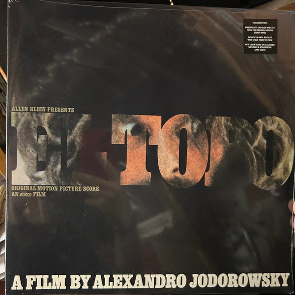 EL TOPO - SOUNDTRACK : 180-GRAM VINYL (2023) - LP