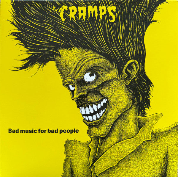 CRAMPS - BAD MUSIC FOR BAD PEOPLE - LP