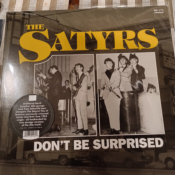 SATYRS - DON'T BE SURPRISED : YELLOW VINYL - LP