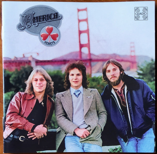 AMERICA - HEARTS : RHINO QUADIO EDITION - BR