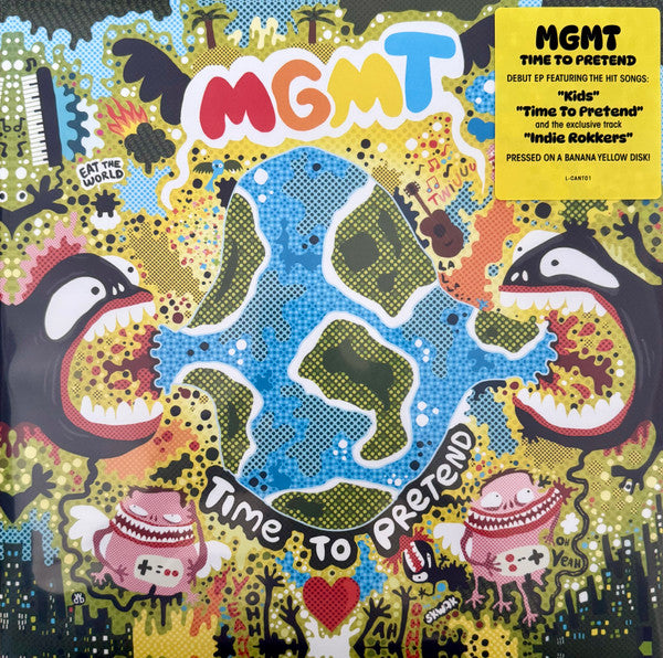 MGMT - TIME TO PRETEND: BANANA YELLOW - LP