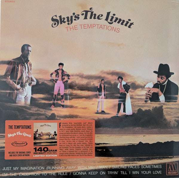 TEMPTATIONS - SKY'S THE LIMIT : 2024 REISSUE - LP