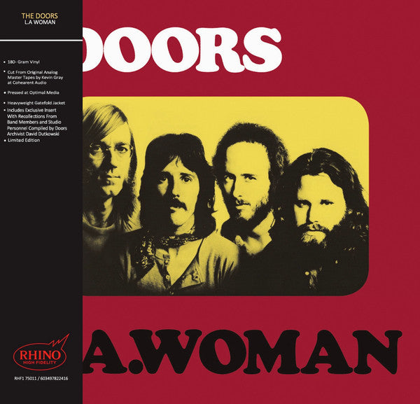 DOORS - LA WOMAN : RHINO HIGH FIDELITY - LP
