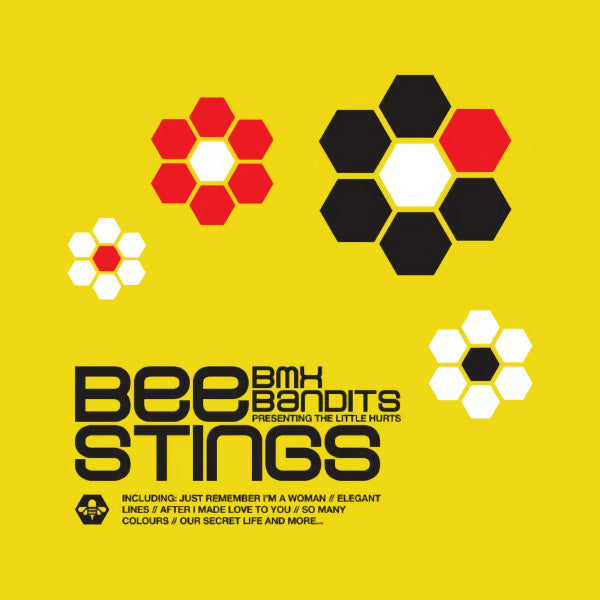 BMX BANDITS - BEE STINGS : YELLOW VINYL - LP