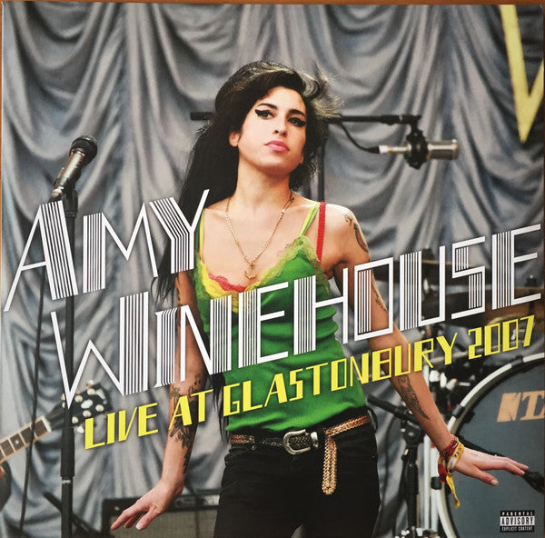 WINEHOUSE, AMY - LIVE AT GLASTONBURY 2007 : CLEAR VINYL - LP