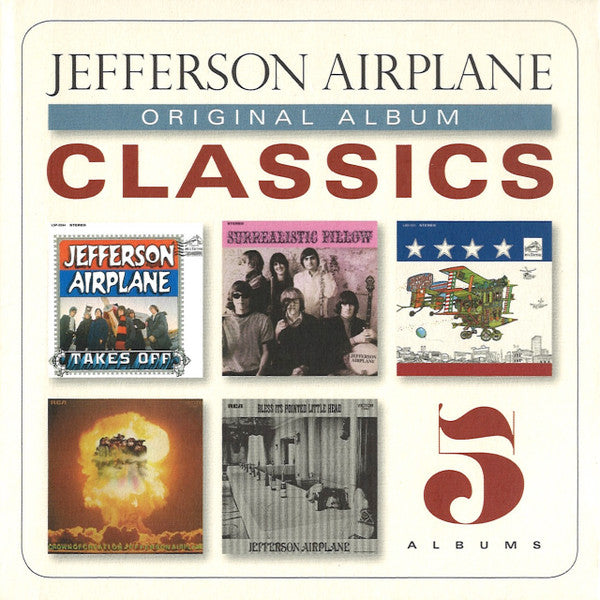 JEFFERSON AIRPLANE - ORIGINAL ALBUM CLASSICS : ONE (5CD SET) - CD