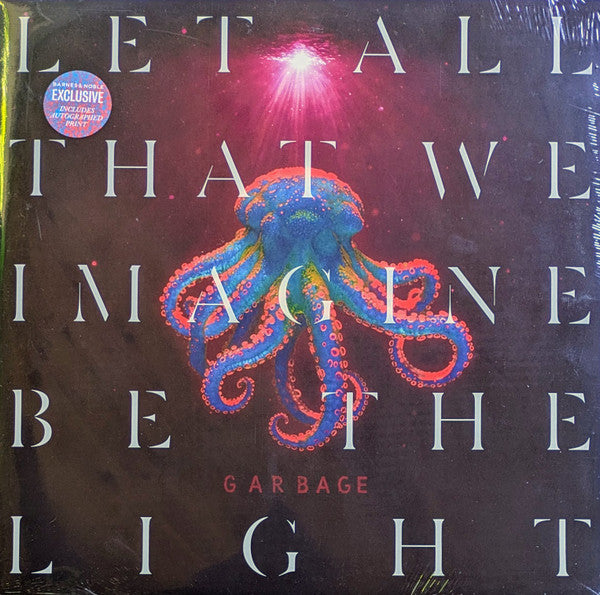 GARBAGE - LET ALL THAT WE IMAGINE BE THE LIGHT - LP