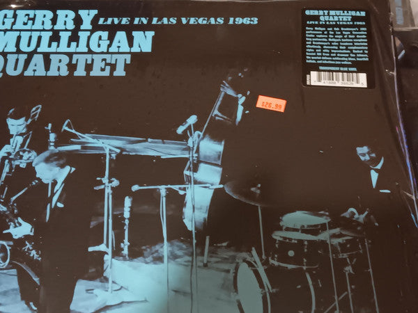 MULLIGAN, GERRY - LIVE IN LAS VEGAS 1963: BLUE VINYL - LP