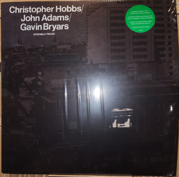 HOBBS, CHRISTOPHER / JOHN ADAMS / GAVIN - ENSEMBLE PIECES : 2025 REISSUE - LP