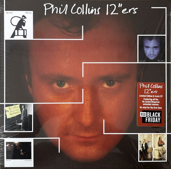 COLLINS, PHIL - 12"ERS : WITH 2 BONUS TRACKS - LP