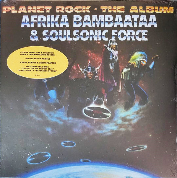 AFRIKA BAMBAATAA & SOULSONIC FORCE - PLANET ROCK : THE ALBUM (SPLATTER) - LP