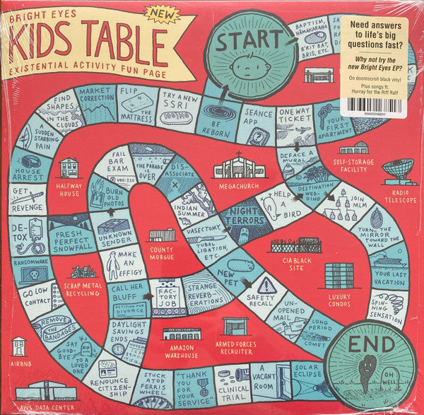BRIGHT EYES - KIDS TABLE (EP) - LP