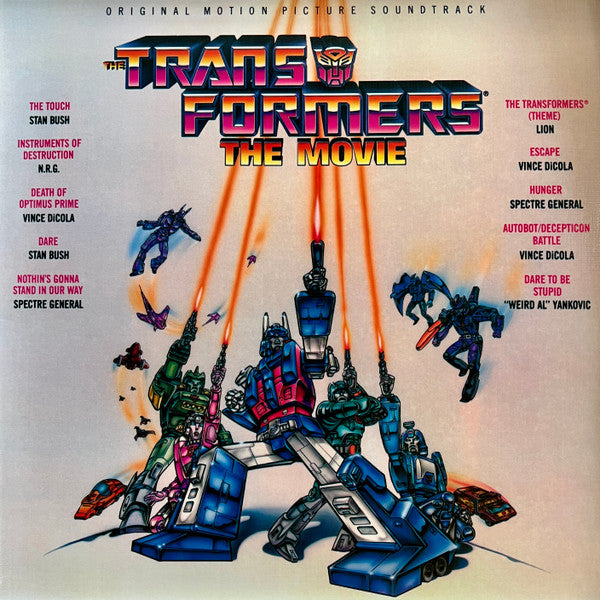 TRANSFORMERS (1986) - SOUNDTRACK : UNICRON MARBLED VINYL - LP