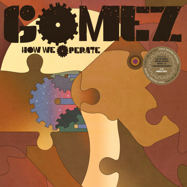 GOMEZ - HOW WE OPERATE : TRANSLUCENT AMBER 2LP - LP