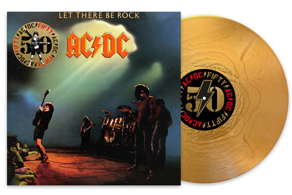 AC/DC - LET THERE BE ROCK : GOLD VINYL - LP