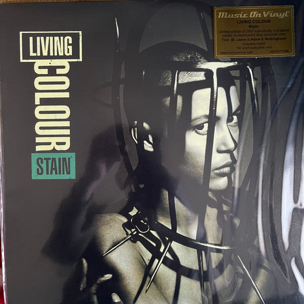 LIVING COLOUR - STAIN : BLUE 180-GRAM AUDIOPHILE VINYL - LP