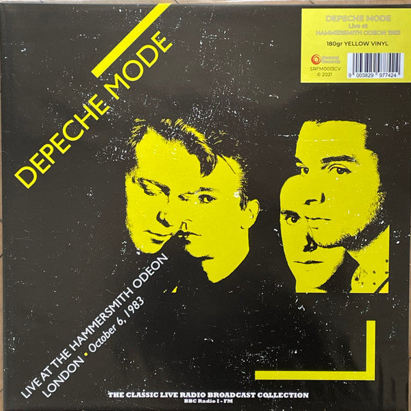 DEPECHE MODE - LIVE AT THE HAMMERSMITH 1983 : GREY MARB - LP