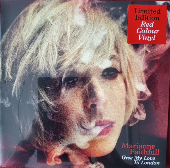 FAITHFULL, MARIANNE - GIVE MY LOVE TO LONDON : RED (2023) - LP