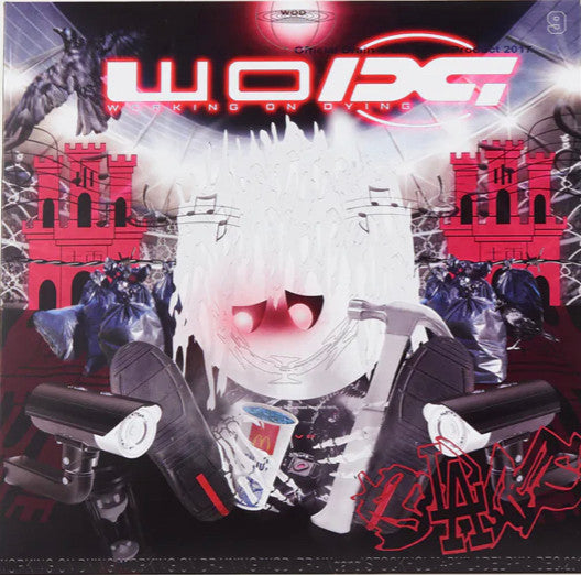 BLADEE - WORKING ON DYING : SILVER VINYL - LP