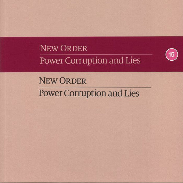 NEW ORDER - POWER CORRUPTION & LIES : LP + 2CD + DVD - LP