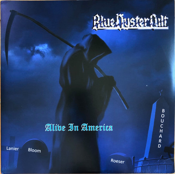 BLUE OYSTER CULT - ALIVE IN AMERICA : 2LP BLUE VINYL - LP