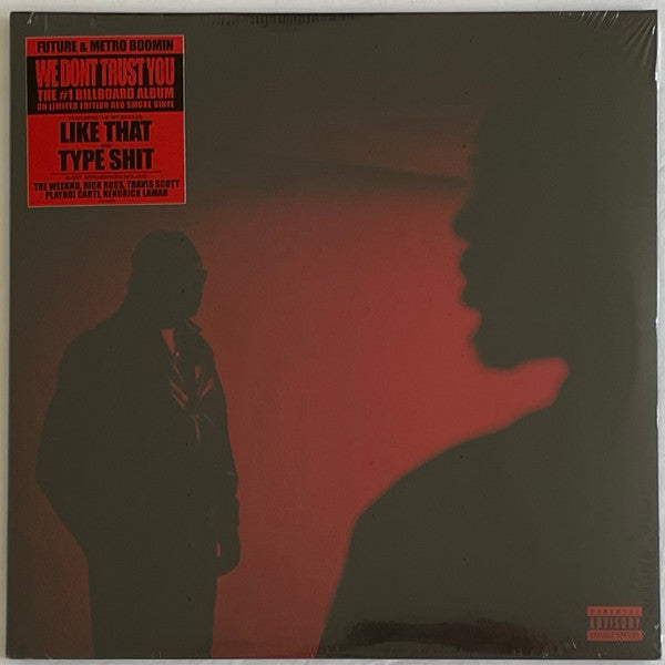 FUTURE & METRO BOOMIN - WE DON'T TRUST YOU : RED SMOKE 2LP SET - LP
