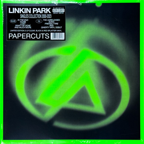 LINKIN PARK - PAPERCUTS : SINGLES ... (BLACK 2LP SET) - LP