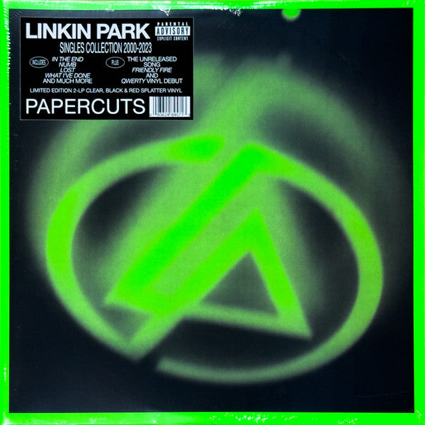 LINKIN PARK - PAPERCUTS : SINGLES COLLECTION 2LP SET - LP