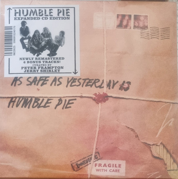 HUMBLE PIE - AS SAFE AS YESTERDAY IS + 6 : REMASTERED - CD