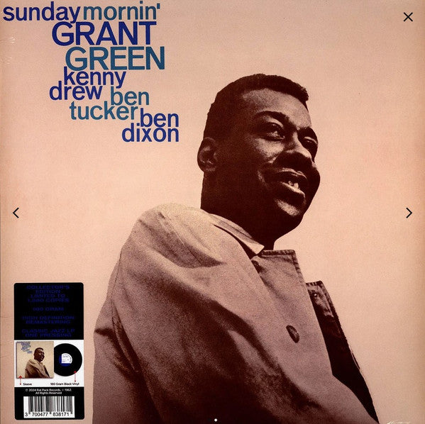 GREEN, GRANT - SUNDAY MORNIN': 180 GRAM - LP