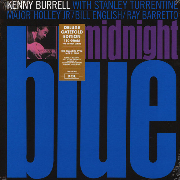 BURRELL, KENNY - MIDNIGHT BLUE : 180 GRAM VINYL - LP
