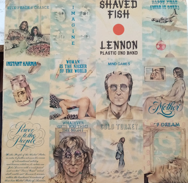 LENNON, JOHN - SHAVED FISH (SOUTH AFRICAN PRESS) - LP